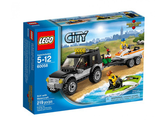 LEGO City 60058 - Terenówka ze skuterami
