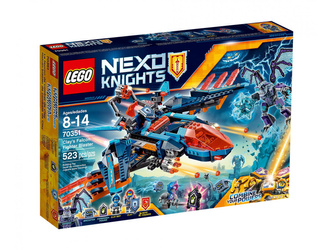LEGO Nexo Knights 70351 - Blasterowy myśliwiec Clay'a