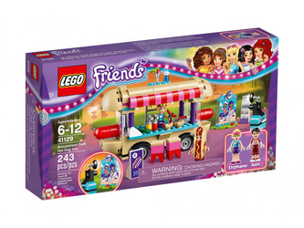 LEGO Friends 41129 - Furgonetka z hot-dogami w parku rozrywki