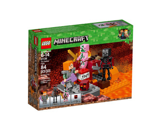 LEGO Minecraft 21139 - Walka w Netherze