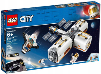 LEGO City 60227 - Stacja kosmiczna na Księżycu