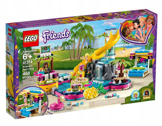 LEGO Friends 41374 - Impreza Andrei na basenie