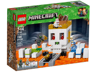 LEGO Minecraft 21145 - Czaszkowa arena