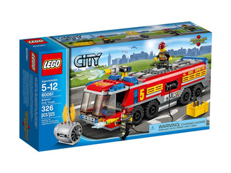LEGO City 60061 - Lotniskowy Wóz Strażacki