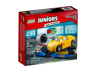 LEGO Juniors 10731 - Auta 3 - Symulator wyścigu Cruz Ramirez