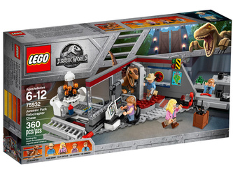 LEGO Jurassic World 75932 - Pościg raptorów