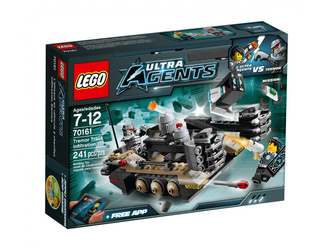 LEGO Ultra Agents 70161 - Pojazd Gąsienicowy