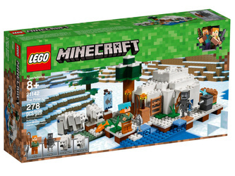 LEGO Minecraft 21142 - Igloo niedźwiedzia polarnego