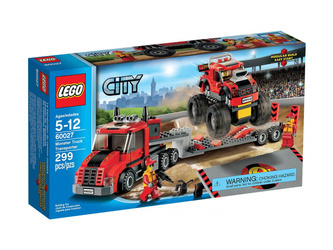 LEGO 60027 City - Transporter monster trucków