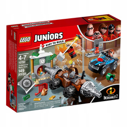 LEGO Juniors 10760 - Incredibles 2: Napad Człowieka Szpadla na bank
