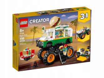 LEGO Creator 3 w 1 31104 - Monster truck z burgerami
