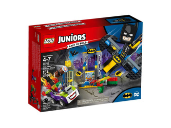LEGO Juniors 10753 - Atak Jokera na jaskinię Batmana
