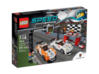 LEGO Speed Champions 75912 - Porsche 911 GT, linia mety